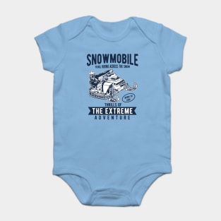 Snowmobile Baby Bodysuit